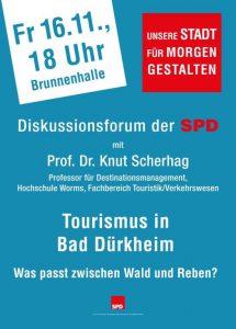 Diskussionsformum SPD Tourismus in Bad Dürkheim
