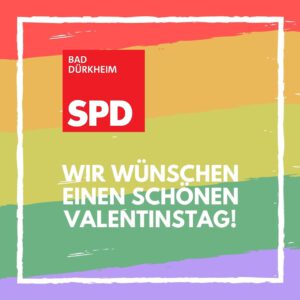 Wir wünschen einen schönen Valentinstag