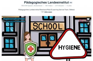 Pädagogisches Landesinstitut Hygiene Erklärvideo