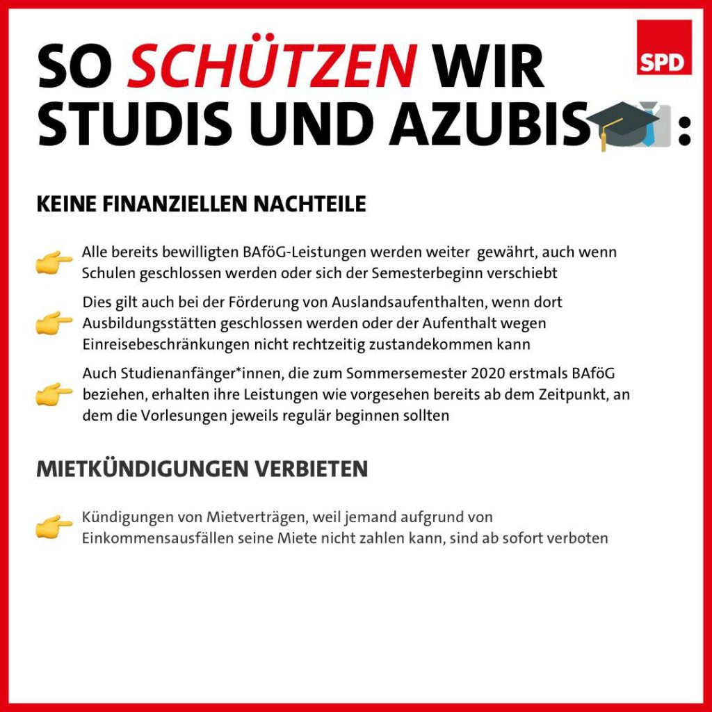 SPD So Schützen Wir Azubis Und Studis