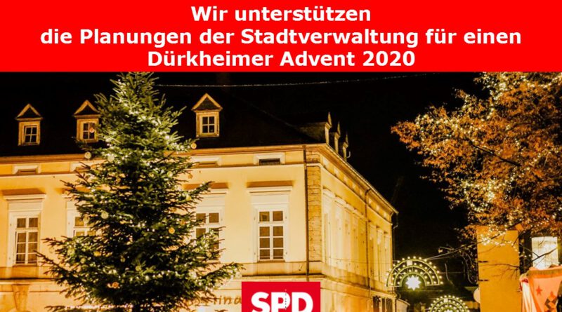 SPD Bad Dürkheim unterstützt Weihnachtsmarkt 2020