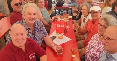 Ein schöner traditioneller SPD-Stammtisch auf der Trifter Kerwe!